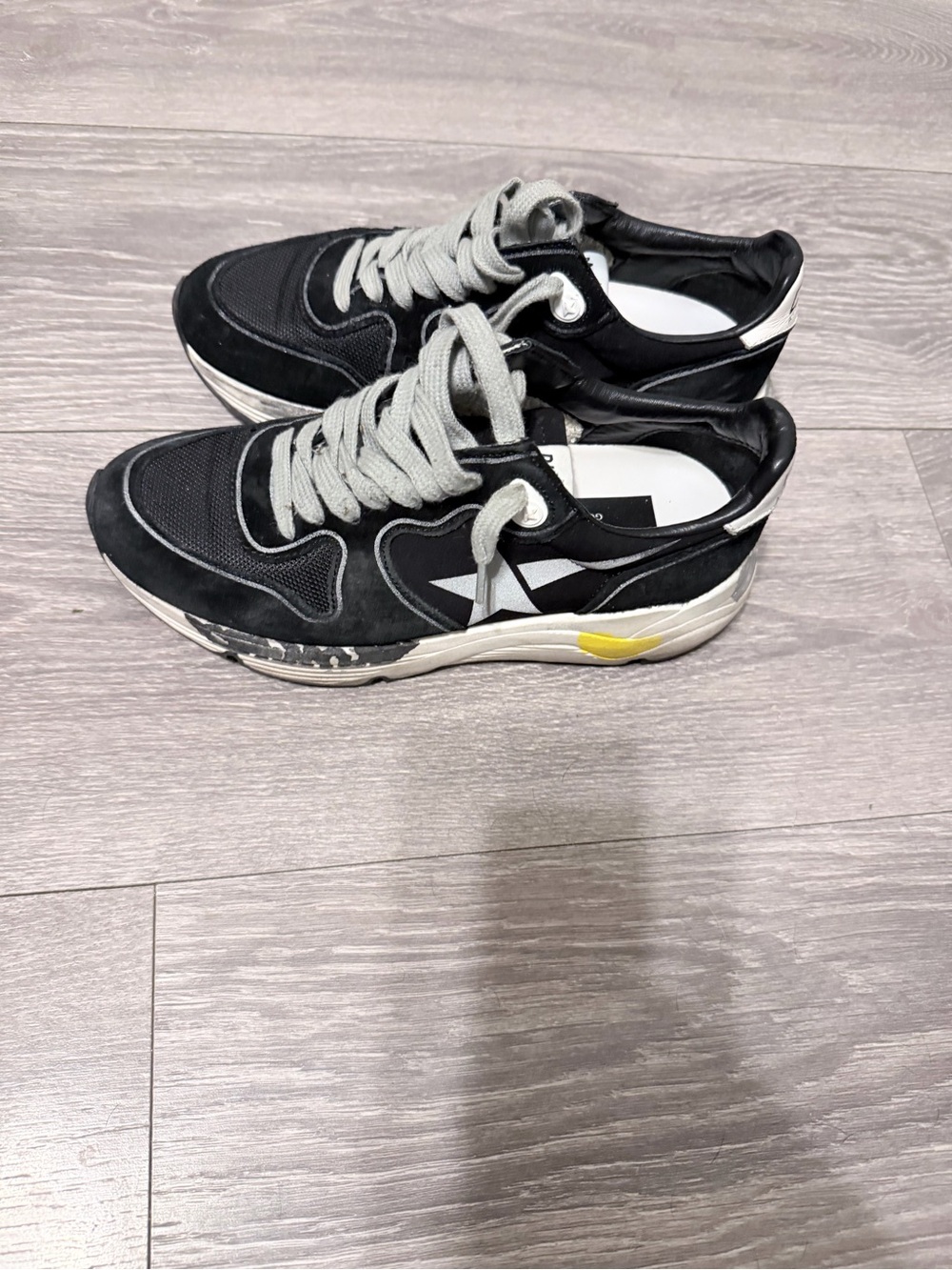 Golden goose Running Sneakers with Gray Laces